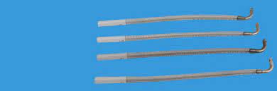 VENOUS CANNULA WITH RIGHT ANGLE METAL TIP